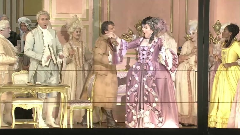 Bayerische staatsoper umberto giordano andrea chenier (мюнхен, )
