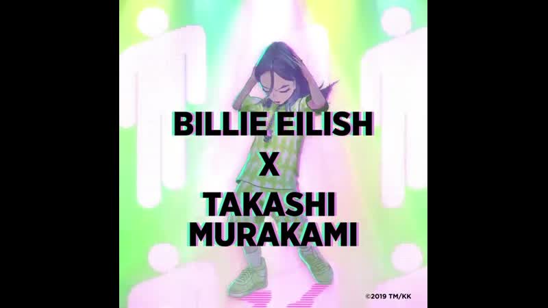 Billie eilish x takashi murakami