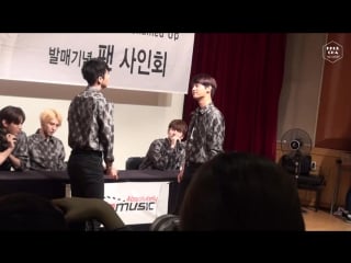 [fancam] 151115 학연라비 섹시댄스 벌칙 hot enough @ 건대 vixx 팬싸인회