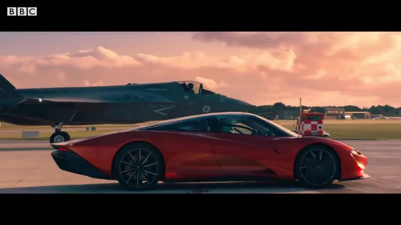 Preview f35 jet vs #mclaren speedtail top gear