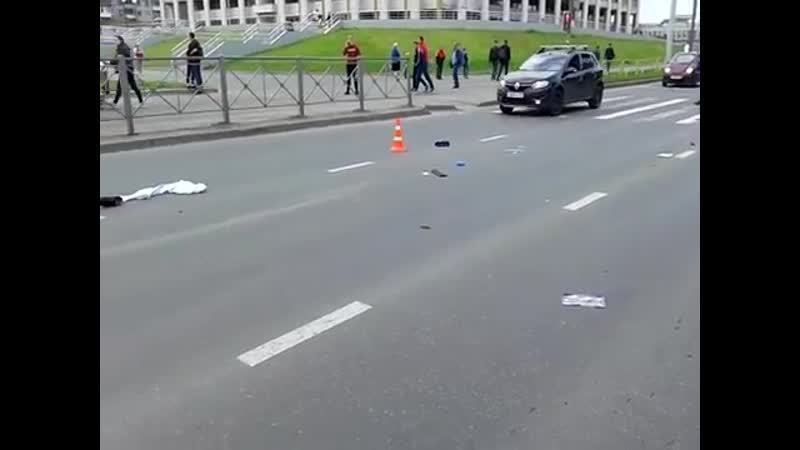 Видео с места дтп с двумя погибшими в череповце