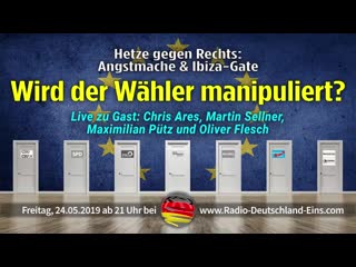 ★ europawahl wird der wähler manipuliert mit martin sellner, chris ares, max pütz, oliver flesch ★