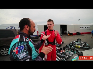 A kart training day for daniil kvyat