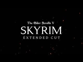 Skyrim extended cut main quest overhaul teaser trailer