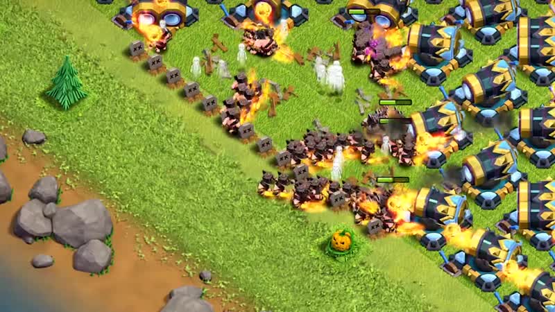 [rudenick] ⚔️clash of clans, но в моих лагерях 1000 варваров!