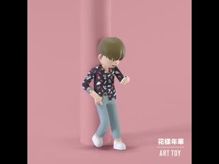 [video][190822] bts x stickymonsterlab | hyyh art toy