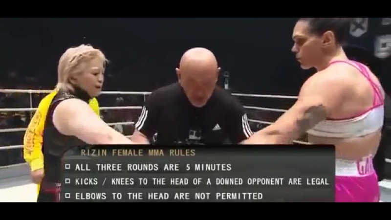 Нелепый бой бабушка против габи гарсия