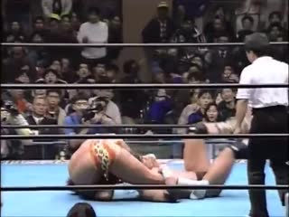 1994 12 02 jun akiyama/takao omori vs dan spivey/jim steele [finish]