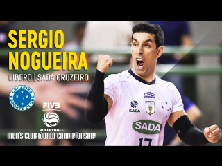 Brazil volleyball libero sergio nogueira sada cruzeiro