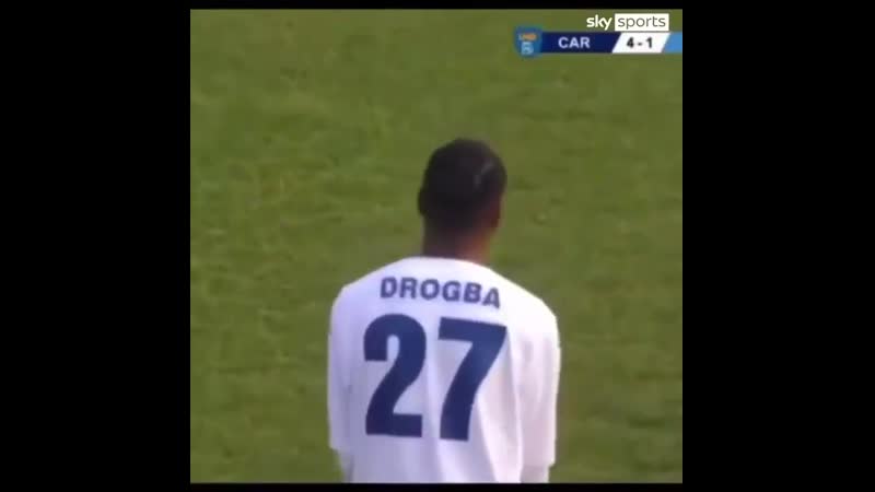 No pressure didier drogbas 20 year old son isaac made his debut for italys serie d side folgore caratese this weekend