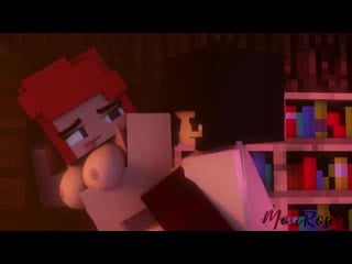 Caitlyn x futa mori minecraft animation