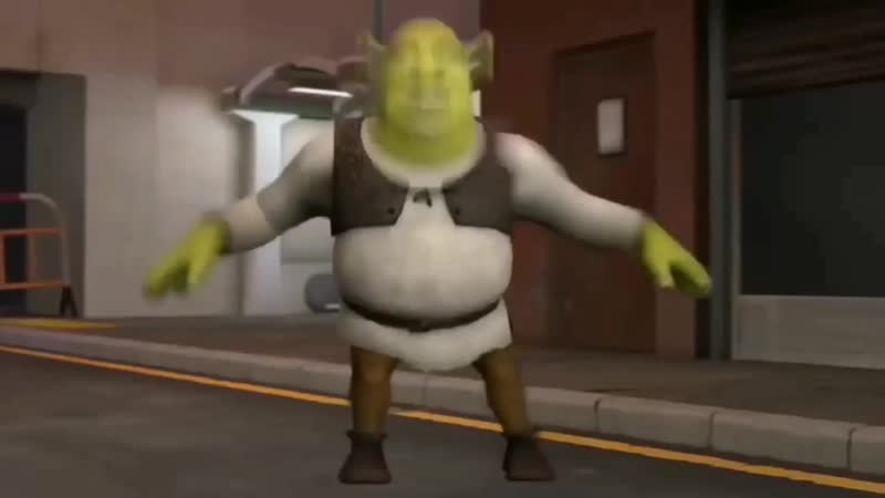 Зелёный шрэк люто флексит под трек bumy