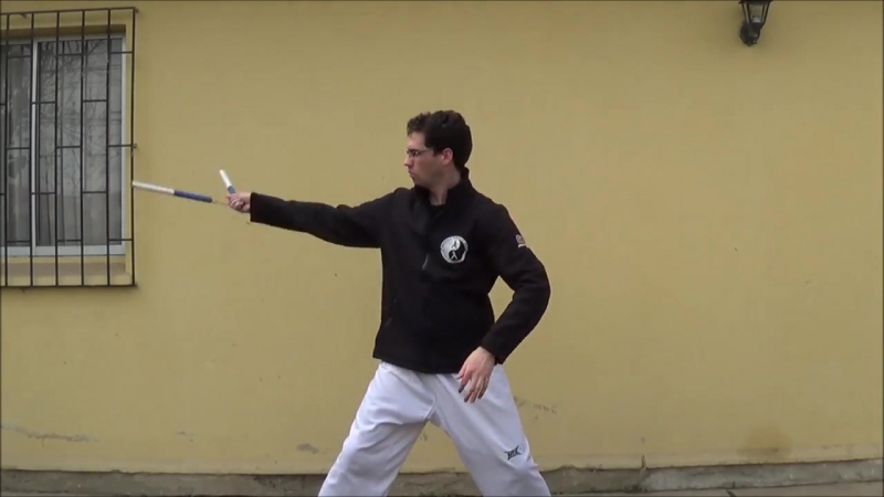 Martial arts 100 techniques of nunchaku freestyle part 4