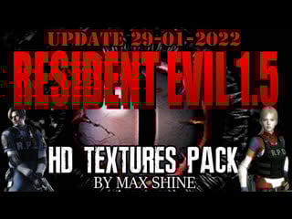 Resident evil 1 5 update 2022 + hd textures(leon kennedy)