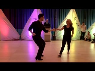 Swingcouver 2015 pro freestyle show jordan frisbee tatiana mollmann