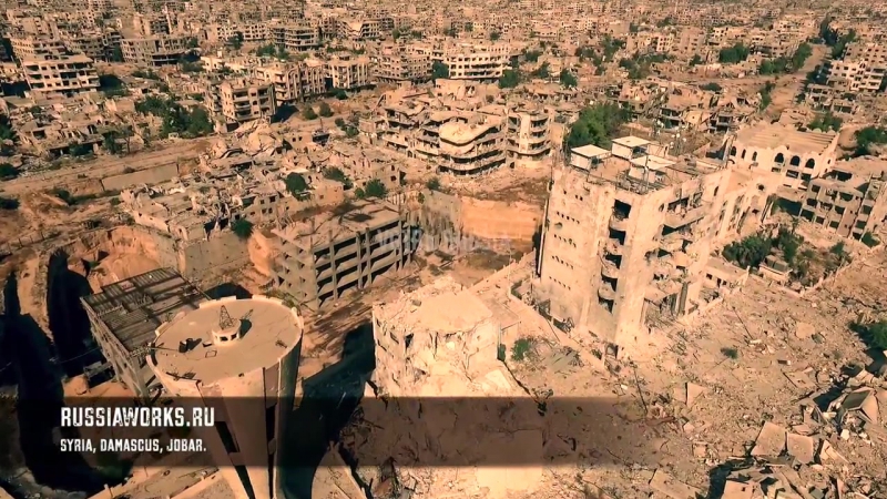 Завораживающие кадры боев в сирии снятые с дрона российскими военкорами