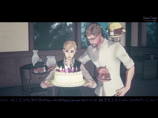 Erwin's birthday by @sameta tiramisu