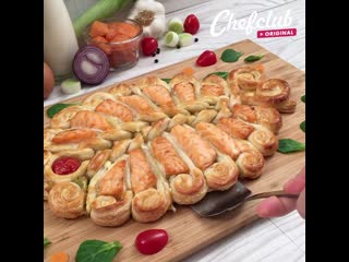 La tarte tressée saumon poireaux ! une tarte à la mode avec cette tresse haute couture