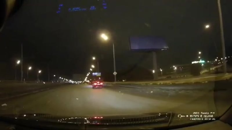 Серьезное дтп в казани попало в объектив автомобильного регистратора