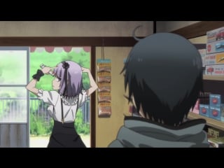 [anidub] dagashi kashi | дешёвые сласти [01] [гамлетка цезаревна, 9й неизвестный]