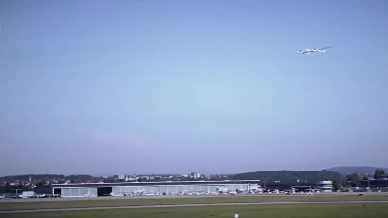 [лови момент] самый большой самолет на водородном двигателе совершил первый полет