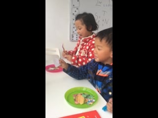 Yummy/yukky food with 5 year olds