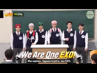 [русс саб] 191207 exo @ knowing brothers ep 208