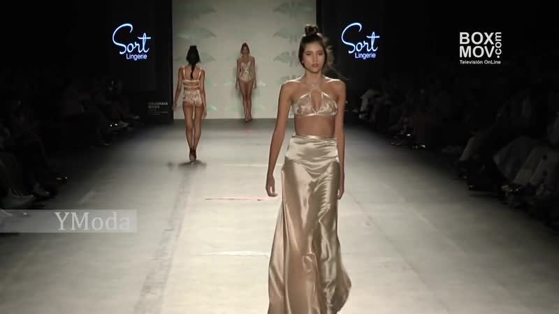Pasarela sort lingerie colombiamoda moda colombiana