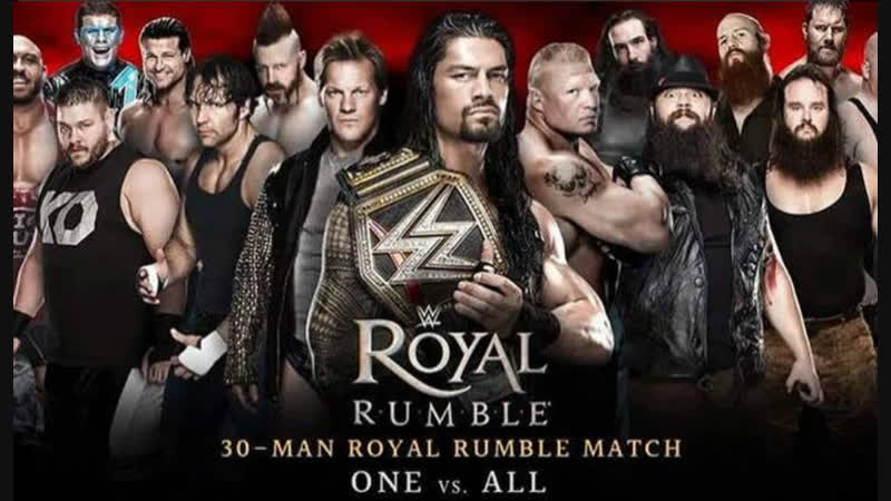 (wwe mania) royal rumble 2016 royal rumble match wwe world heavyweight championship