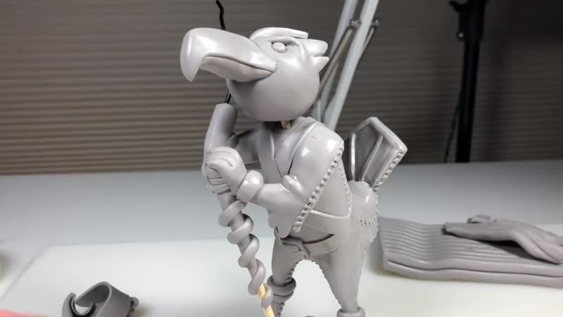 How did i do sculpting a subscribers drawing! sculpt this e02 polymer clay timelapse tutorial