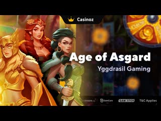 Обзор игрового автомата age of asgard от yggdrasil gaming