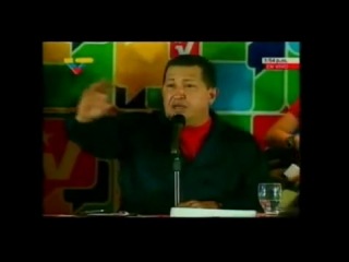 Hugo chavez ¡papa es ningún embajador de dios!