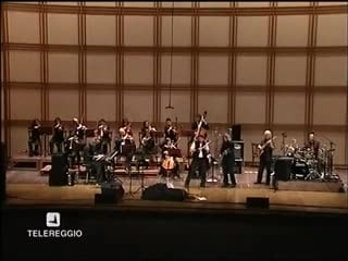 Ian anderson and andrea griminelli at teatro valli, reggio emilia, italy 2007