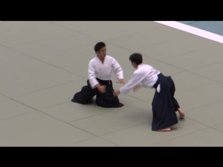 Waka sensei, mitsuteru ueshiba 51st aikido embukai 2013