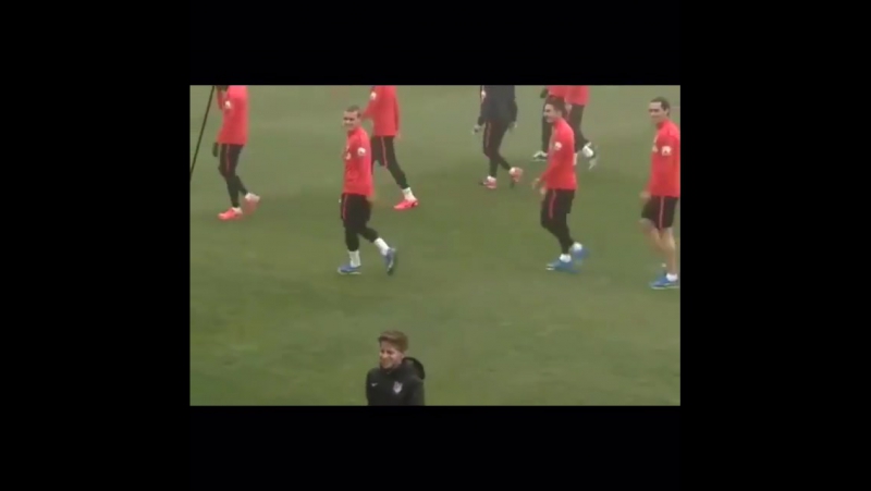 Гризман атился сыну симеоне