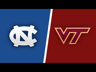 Acc tournament / quarterfinal 4 / / north carolina tar heels @ (22) virginia tech hokies