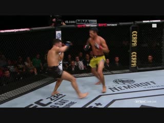 Локоть снизу со сменой стойки