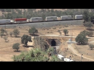 On aug 1st, bnsf double stack train went downhill from the loop