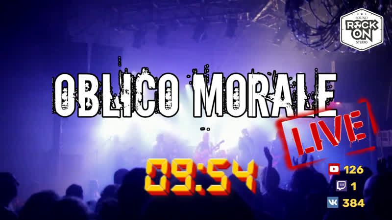 Oblico morale live #rockonline