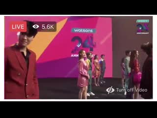 Ган, ом, флюк и талэй на одном мероприятии, 24летие watsons