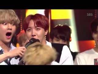 [video] 171008 bts 8th win @ inkigayo