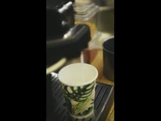 Matcha latte with moroshka 🧋🤎