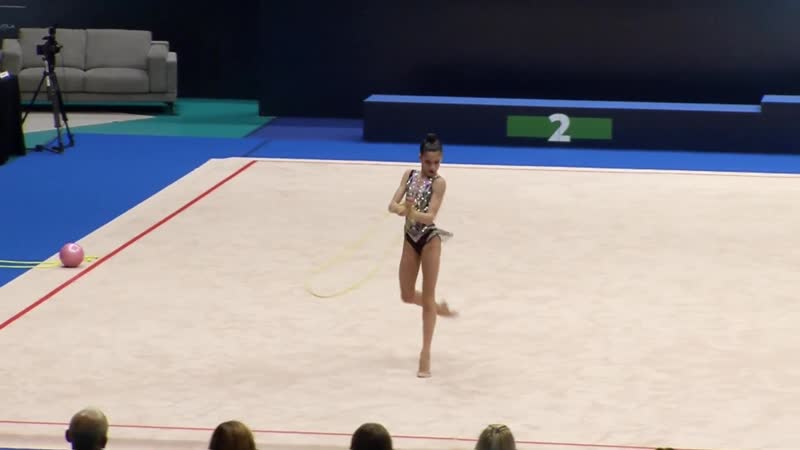 Sofia raffaeli rope 1° trofeo città di monza