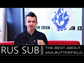 Asa butterfield meet me in a minute blue peter cbbc