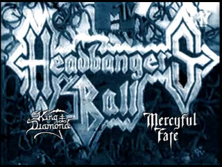 King diamond \ mercyful fate (headbangers ball) video collection