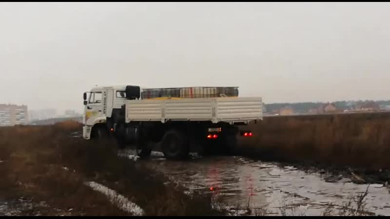 Испытания независимой подвески ростар на камаз 43502