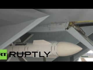 Syria sukhoi su 30m armed before take off for another sortie