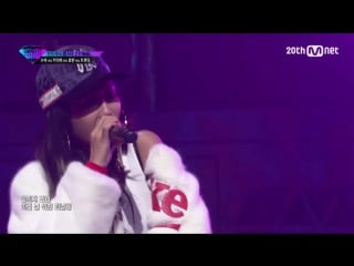 [perf] 151113 hyolyn, trudy, kitti b & sua @ unpretty rapstar 2