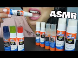 [sas asmr] asmr edible glue *prank* (eating sounds) | sas asmr