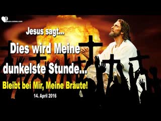 Rhema 7 april 2023 🙏 dies wird meine dunkelste stunde sein bleibt bei mir, meine bräute